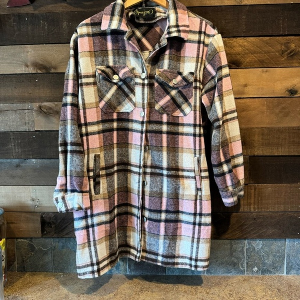 Spoon Jeans Shacket Size Large